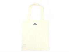 Mads Nørgaard stofpose Atoma double cream white alyssum striber